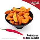 Lutosa Frozen Spicy Wedges